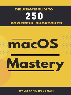 cover image of MacOS Mastery